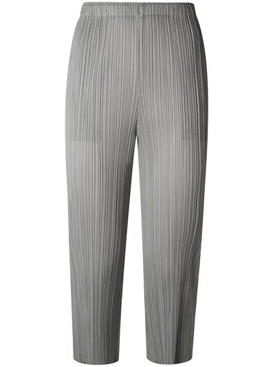 ISSEY MIYAKE PLEATS PLEASE ISSEY MIYAKE BASICS TROUSERS CLOTHING