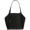 Issey Miyake Pleats Please  Bias Pleated Handbag Pp57ag552 In Black