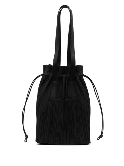 Issey Miyake Pleats Please  Bloom Pleats Bag Bags In Black