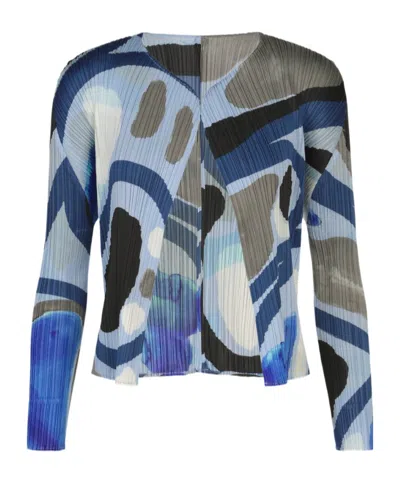 Issey Miyake Pleats Please  In Blue