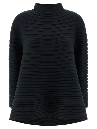 ISSEY MIYAKE PLEATS PLEASE ISSEY MIYAKE 'BOUNCE KNIT' TOP