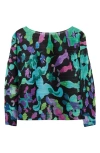 Issey Miyake Dance With New Friends Top In Turquoise Green