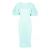 Issey Miyake Pleats Please  Dresses In Blue