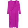 Issey Miyake Pleats Please  Dresses In Pink