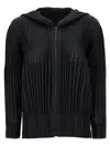 ISSEY MIYAKE PLEATS PLEASE ISSEY MIYAKE 'FLUFFY BASICS' CARDIGAN