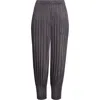 Issey Miyake Pleats Please  Fluffy Basics Pants In Gray