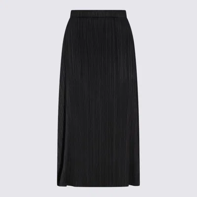 ISSEY MIYAKE PLEATS PLEASE ISSEY MIYAKE BLACK SKIRT