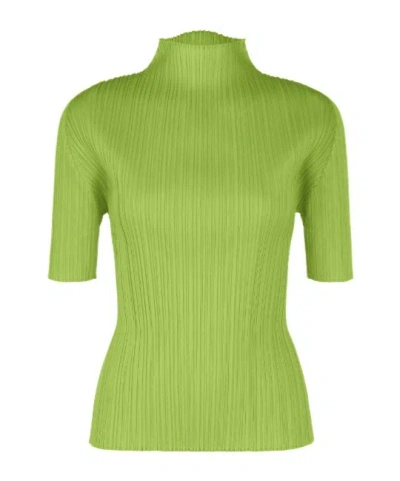 Issey Miyake Pleats Please  In Green