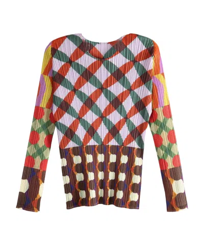 Issey Miyake Pleats Please  Harmony Shirt In White