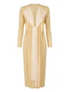Shop Issey Miyake Pleats Please  Jackets In Beige