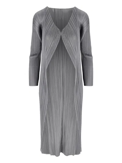 Issey Miyake Pleats Please  Jackets In Gray