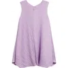 Issey Miyake Pleats Please  Mellow Pleated A-line Dress In Light Purple