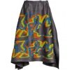 Issey Miyake Pleats Please  Mix Pleated Skirt In Gray