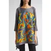 Issey Miyake Pleats Please  Mix Pleated Tunic In Multi