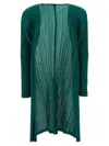 Issey Miyake Monthly Colors January Cardigan In Green