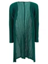 Issey Miyake Monthly Colors January Cardigan In Green