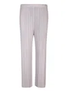 ISSEY MIYAKE PLEATS PLEASE ISSEY MIYAKE MONTHLY COLORS DECEMBER CROPPED TROUSERS