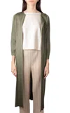 ISSEY MIYAKE PLEATS PLEASE ISSEY MIYAKE MONTHLY COLORS JANUARY BUTTONED PLEATED COAT