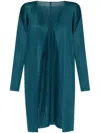 Issey Miyake Monthly Colors January Cardigan In Blue