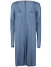 Issey Miyake Green Monthly Colors Cardigan In Blue