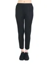Issey Miyake Elasticated-waist Slip-on Straight Trousers In Black