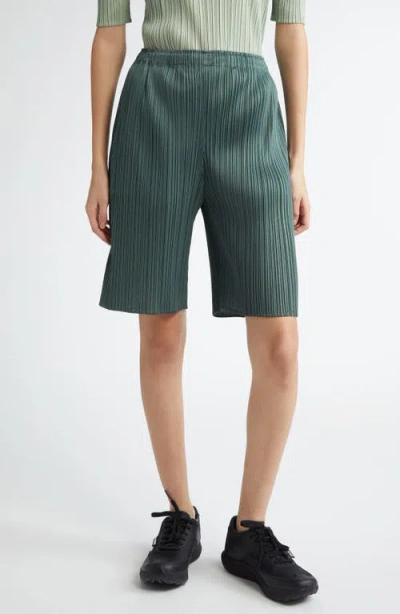 Issey Miyake Pleats Please  Monthly Colors June Pleated Shorts