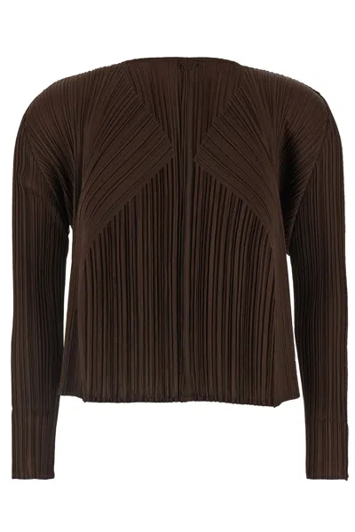 ISSEY MIYAKE PLEATS PLEASE ISSEY MIYAKE 'MONTHLY COLORS: MARCH' CARDIGAN