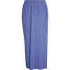 Issey Miyake Pleats Please  Monthly Colors March Pleated Midi Skirt In Steel Blue