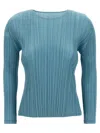Issey Miyake Blue Monthly Colors Sweater In Multicolor