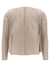 Issey Miyake New Colorful Basics 4 Sweaters And Cardigans Gray In Neutral