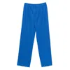 Issey Miyake Pleats Please  Pleated Straight Trousers In Blue