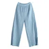 Issey Miyake Pleats Please  Pants In Blue