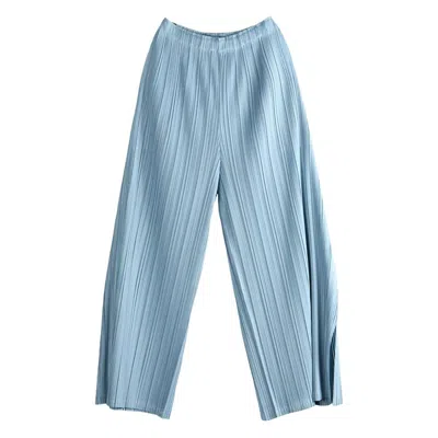 Issey Miyake Pleats Please  Pants In Blue