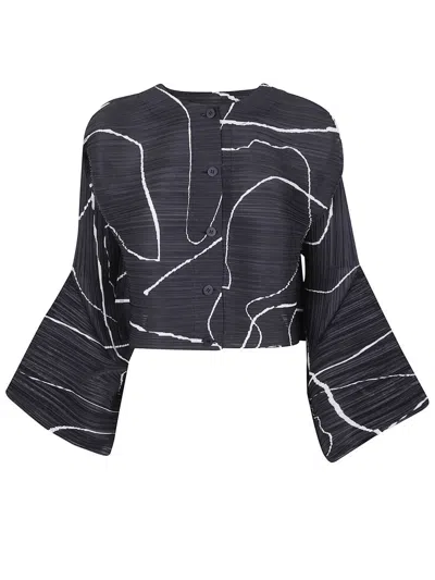ISSEY MIYAKE PLEATS PLEASE ISSEY MIYAKE "PAUSE" CARDIGAN CLOTHING
