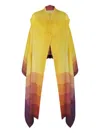 Issey Miyake Photon Cardigan In Yellow
