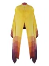 Issey Miyake Photon Cardigan In Yellow