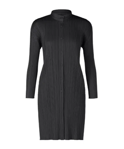 Issey Miyake Pleats Shirt In Black