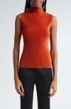 Issey Miyake Red New Colorful Basics 3 Tank Top In Terracotta
