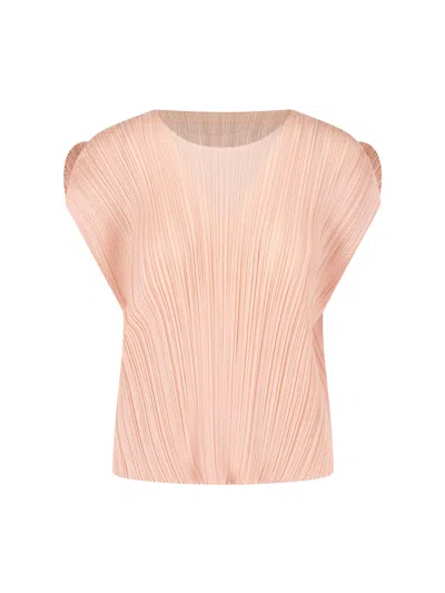 Issey Miyake Long-sleeve Blouse In Neutral