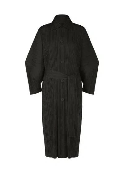 Issey Miyake Pleats Please  Pleated Textured Jacket In 75