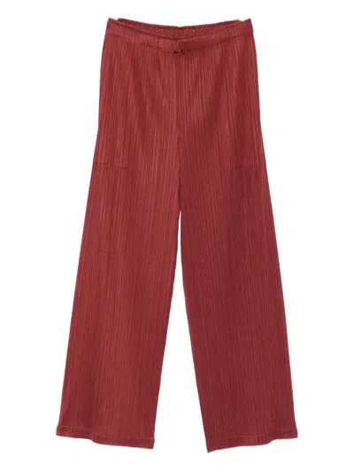 ISSEY MIYAKE PLEATS PLEASE ISSEY MIYAKE PLEATED TROUSERS