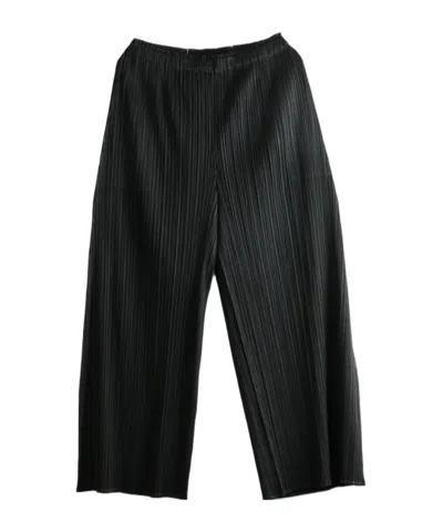 Issey Miyake Pleats Please  Pleated Trousers In Multi