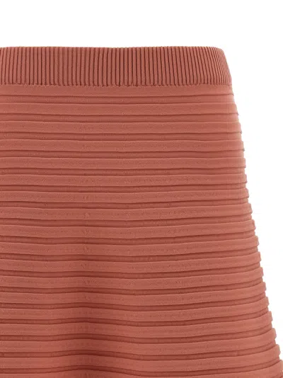 Issey Miyake Pleats Please  Polyester Midi Women's Skirt In Multi
