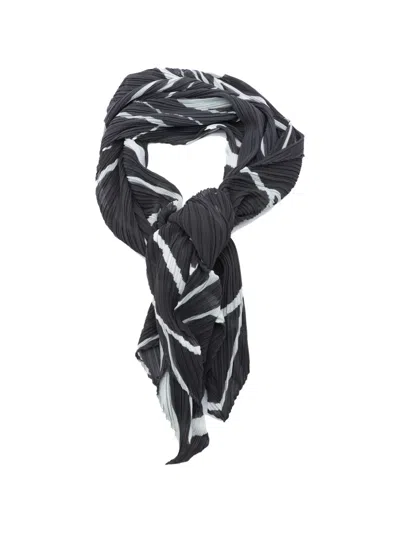 Issey Miyake Pleats Please  Scarfs In Gray