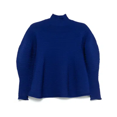 Issey Miyake Pleats Please  Shirts In Blue