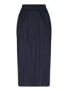 Issey Miyake Pleats Please  Skirts In Blue