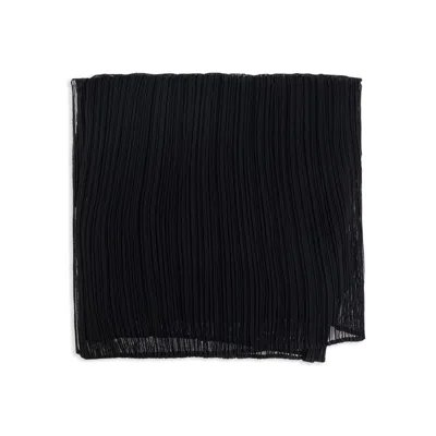 Issey Miyake Pleats Please  Stoles In Black