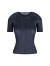 Issey Miyake Pleats Please  T-shirts And Polos In Blue