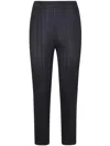Issey Miyake Pleated Trousers In Black