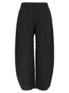Issey Miyake Pleats Please  'thicker Bottoms 2' Pants In Black